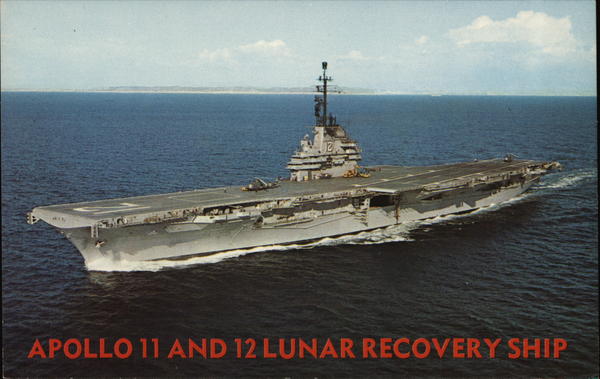 Apollo 11 and 12 Lunar Recovery Ship Ships
