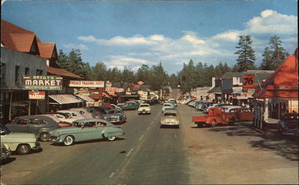 Main Street Big Bear California