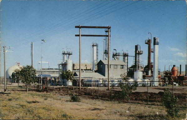 Union 76 Oil Refinery Cut Bank Montana