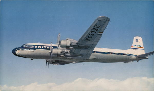 United Air Lines DC-7 Aircraft
