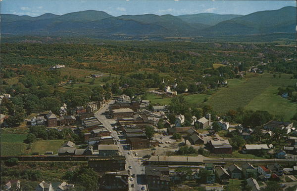 Aerial View Granville New York