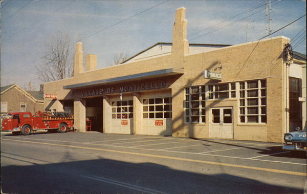 Monticello Police and Fire Department New York