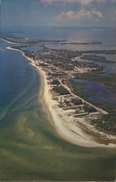 View over Lido Key Sarasota Florida