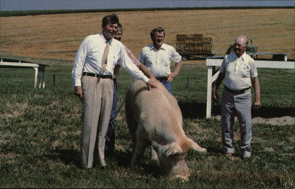Shank and Ronald Ronald Reagan