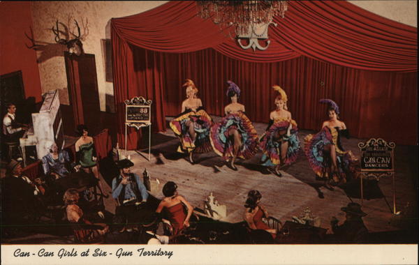 Can-Can Girls at Six-Gun Territory Silver Springs Florida