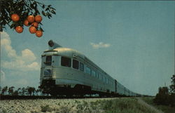 The Silver Meteor Trains, Railroad Postcard Postcard Postcard