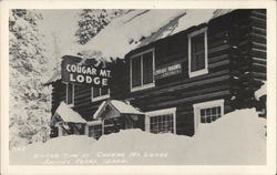 Cougar Mountain Lodge Smiths Ferry, ID Postcard Postcard 