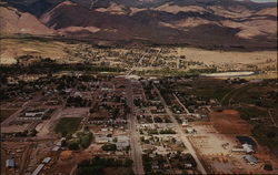 Aerial View Salmon, ID Postcard Postcard Postcard