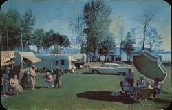 Chris and May's Pend Oreille Lake Resort Hope, ID Postcard Postcard Postcard