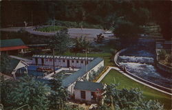 Landscaped Grounds Lava Hot Springs Foundation Idaho Postcard Postcard Postcard