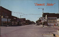 Main Street Emmett, ID Postcard Postcard Postcard