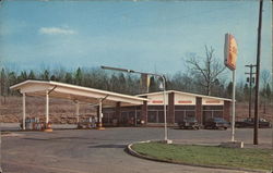Globe Shell Tourist Center Postcard