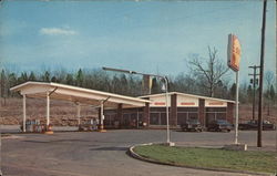 Globe Shell Tourist Center Lewisburg, TN Postcard Postcard Postcard