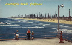Huntington Beach California Postcard Postcard Postcard