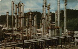 Ashland Oli Company Petrochemical Plant Catlettsburg, KY Postcard Postcard Postcard