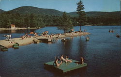 Hidden Valley Ranch Lake Luzerne, NY Postcard Postcard Postcard