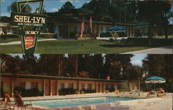 Shel-Lyn Motel Ocala, FL Postcard Postcard Postcard