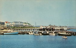 Old Harbor Block Island, RI Postcard Postcard Postcard