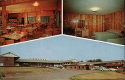 Towanda Motel and Restaurant Postcard