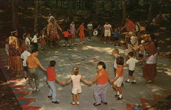 Magic Forest and Indian Village Postcard