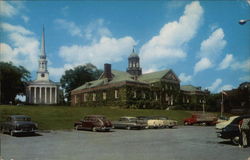 First Congregational Church and City Hall Postcard