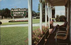 Alamo Plaza Courts Nashville, TN Postcard Postcard Postcard