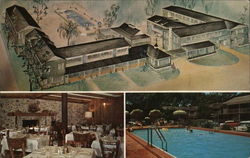 Town House Motor Hotel Postcard