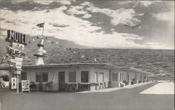 Flag-Ship Motel, Redington Beach Postcard