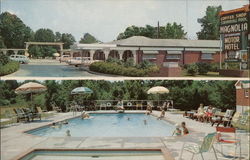 Magnolia Motor Hotel Postcard