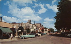 Broad Street Looking North Postcard