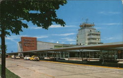General Mitchell Field Air Terminal Milwaukee, WI Postcard Postcard 