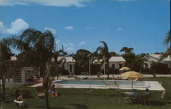 Royal Palm Court Fort Pierce, FL Postcard Postcard Postcard