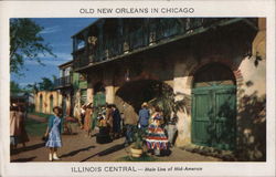 Illinois Central - Main Line of Mid-America Chicago, IL Postcard Postcard Postcard