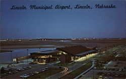 Lincoln Municipal Airport Nebraska Postcard Postcard Postcard