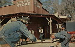 Six Gun Territory - Silver Springs, Fla. Postcard