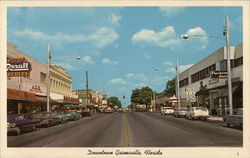 Downtown Gainesville, FL Postcard Postcard Postcard