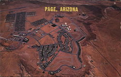 Aerial View Page, AZ Postcard Postcard Postcard