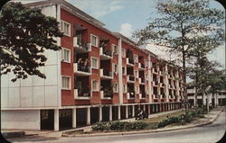 Workers Flats Postcard