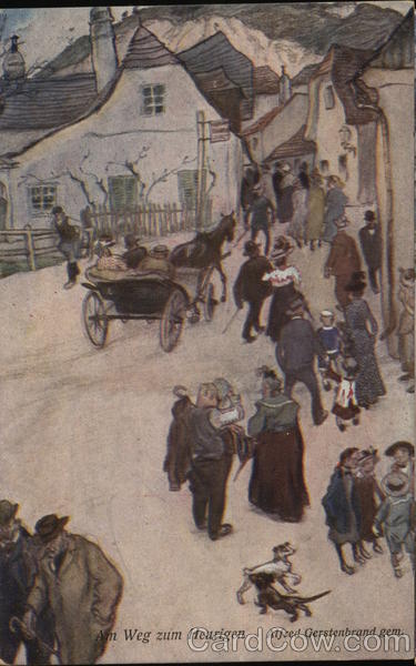 Am Weg Zum Heurigen Art