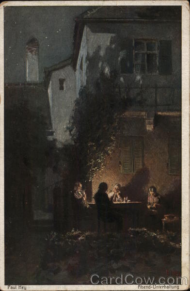 Evening Entertainment Paul Hey Art