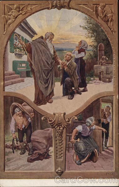 The poor and the rich Paul Hey Art