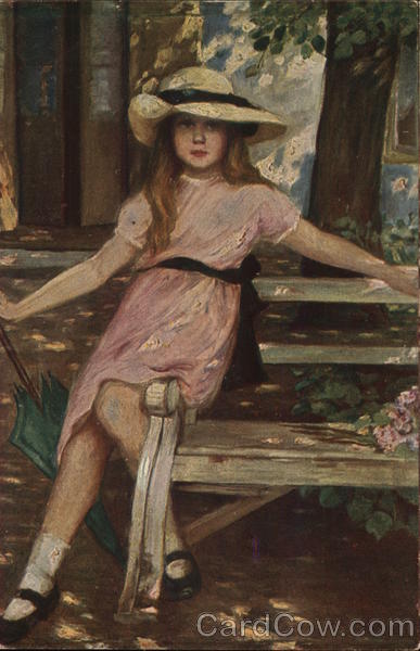 Portrait of a Girl Astrid Kjellberg-Juel Children