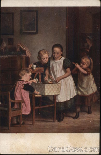 Tea Party Quido Mánes Children