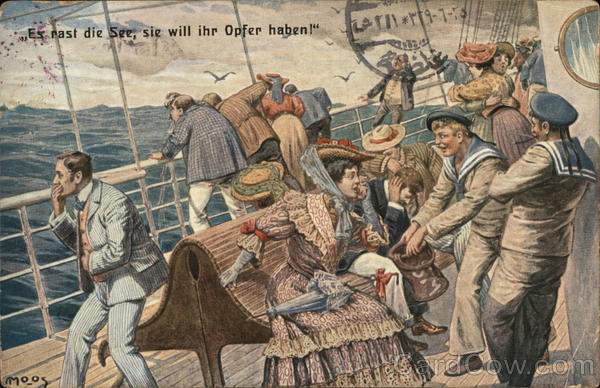 Es Rast Die See, Sie Will Ihr Opfer Haben! Carl Moos