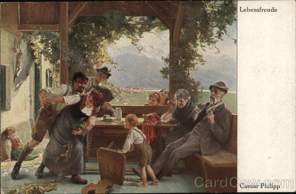Lebensfreude Caesar Philipp Art