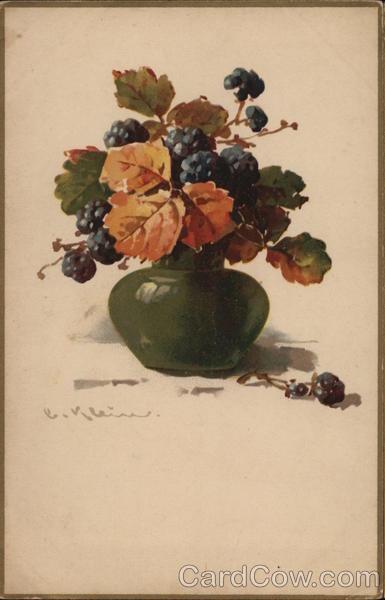 Blackberries in a vase C. Klein