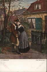 Das Mutterherz - Soldier and Wife Postcard
