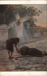 Quo vadis domine Postcard