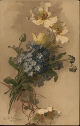 Flowers in a bunch Postcard