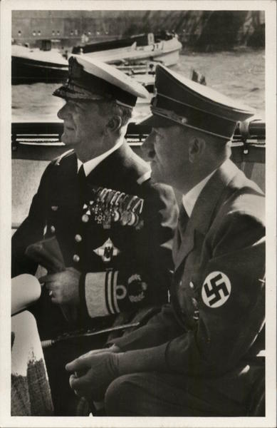 Adolf Hitler and Reichsverweser Miklós Horthy Hungary